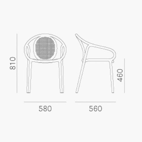 Remind 3735 Garden Armchair